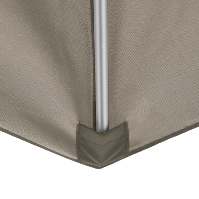 4goodz Parasol aluminium 270 cm doorsnede met opdraaimechanisme - 3048811 large