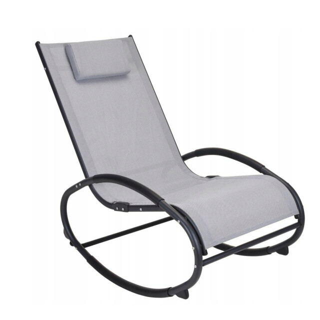 4gardenz Comfortabele schommelstoel met nekkussen 85x97x53 cm licht 3048791 large