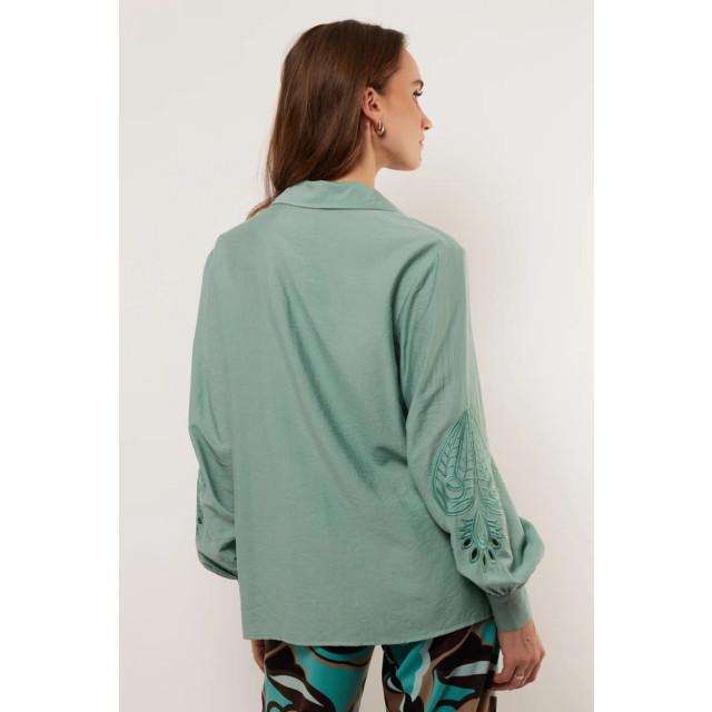 G-Maxx Tilly blouse aqua 4309.32.0004 large