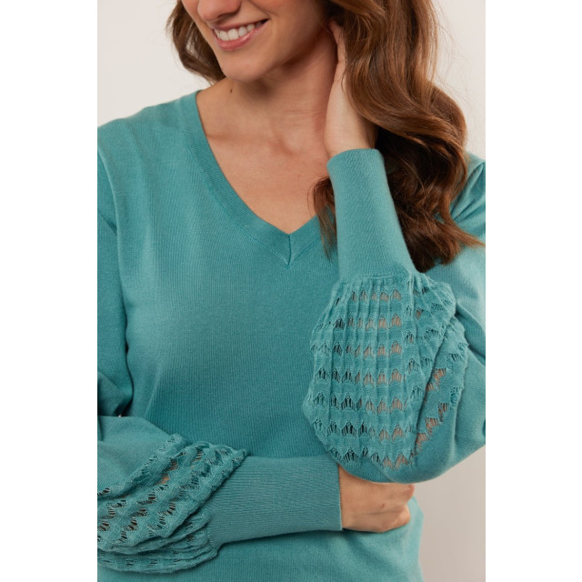 G-Maxx Marley knitting sweater aqua 4219.32.0009 large