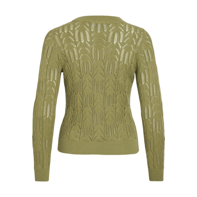 Vila Vicotti o-neck ls knit top olijf 4219.22.0049 large