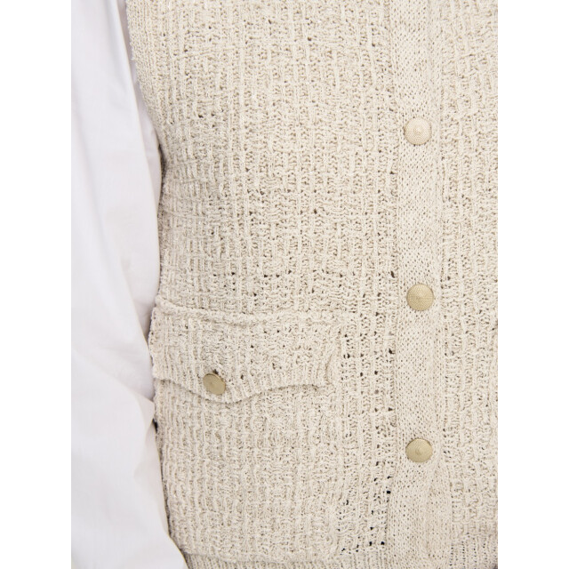 Only Onlceleste o-neck vest knt beige 4259.05.0006 large
