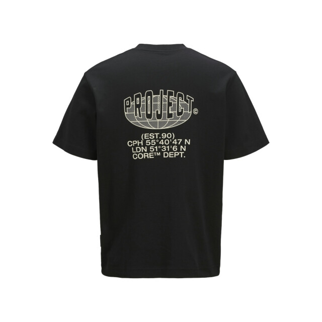 Jack & Jones Jcoconcrete globe tee ss crew neck - 5339.80.0012 large
