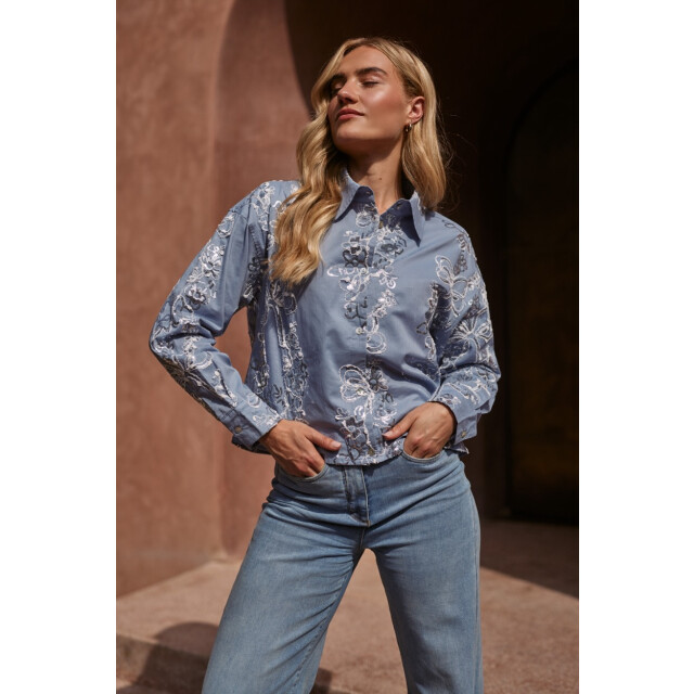 Nukus Tessa blouse paillet dessin 4309.39.0121 large