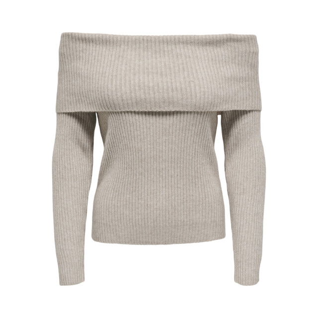 Only Onlkatia ls off shoulder knt noos beige 4219.05.0147 large