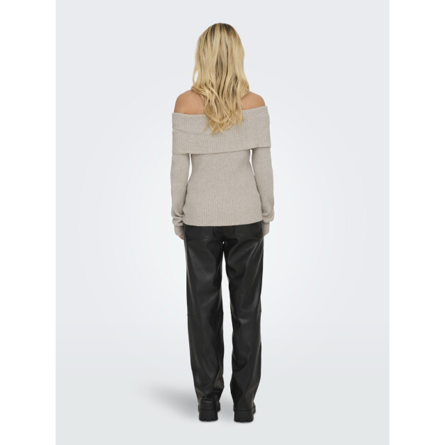 Only Onlkatia ls off shoulder knt noos beige 4219.05.0147 large