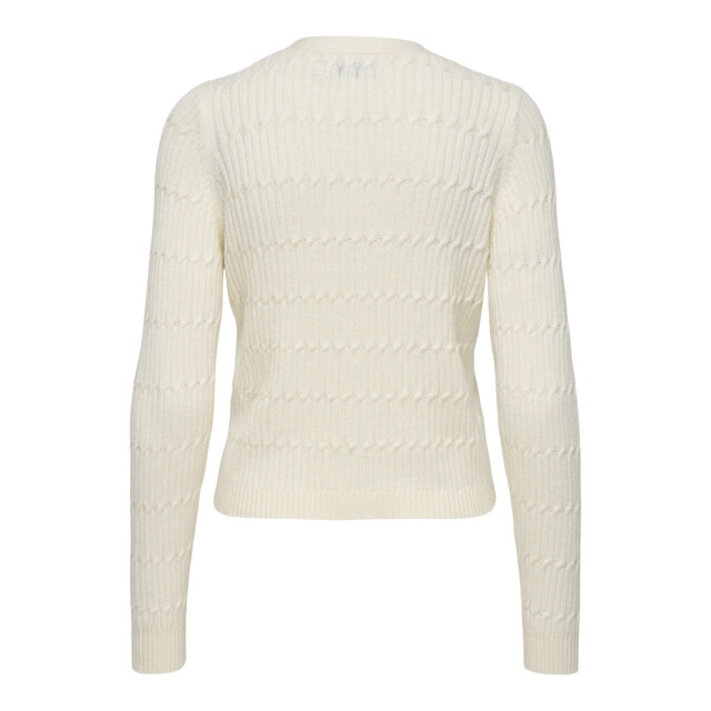Only Onlkatia ls cable v-neck cardi knt licht 4249.83.0021 large