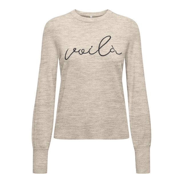 Only Onlibi ls emb o-neck cc knt off-white 4219.02.0011 large