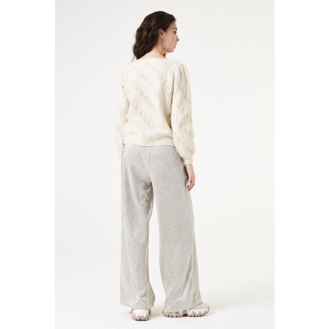Garcia Jeans dames truien amp; vesten truien 4219.03.00 ecru 4219.03.0036 large
