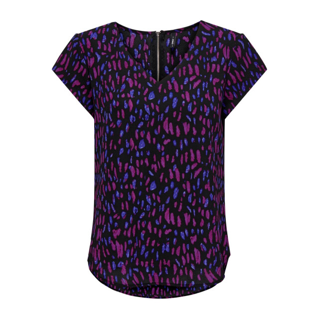 Only Onlvalerina ss v-neck top cs ptm dessin 4382.59.0036 large