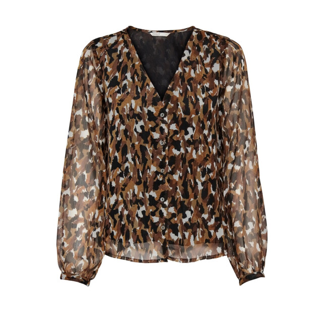 Only Onlluna ls v-neck top cs ptm dessin 4389.79.0037 large