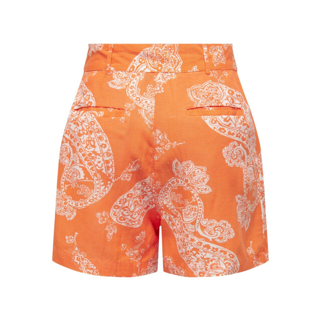Only Onlbella linen hw tailored shorts p dessin 4159.18.0008 large