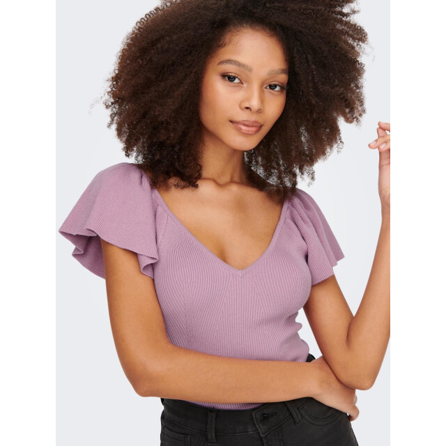 Jacqueline de Yong Jdysabrina life ss pleat sleeve to mauve 4381.57.0001 large