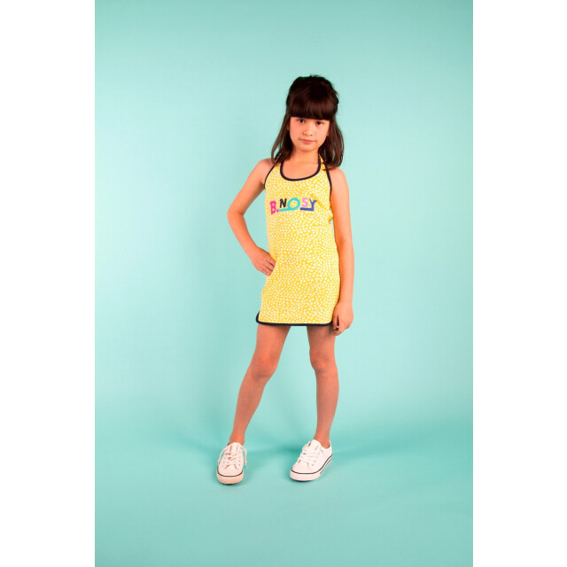 B.Nosy Girls dumbbell dress with dot aop and chest dessin 2409.19.0002 large