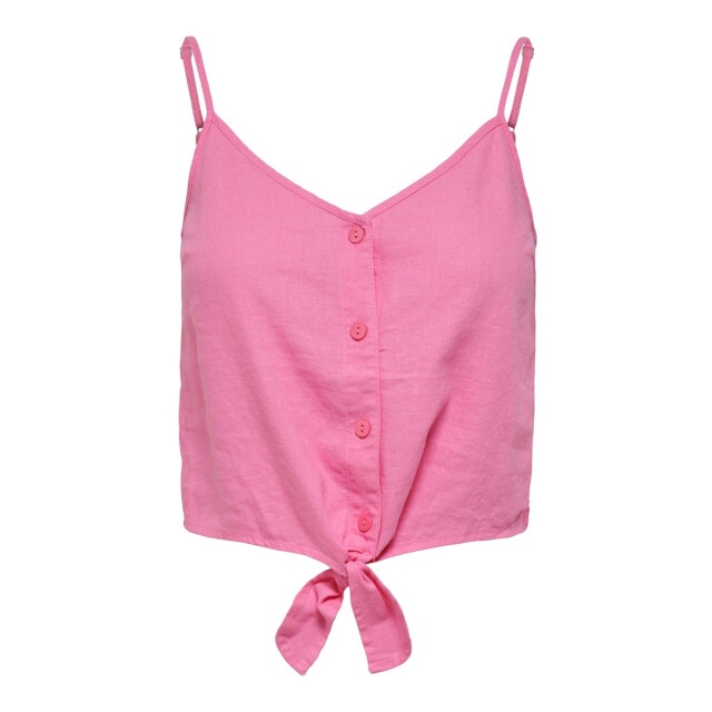 Only Onlcaro strap linen blend knot top - 4349.60.0035 large