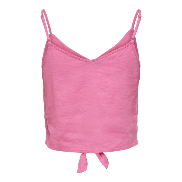 Only Onlcaro strap linen blend knot top - 4349.60.0035 large