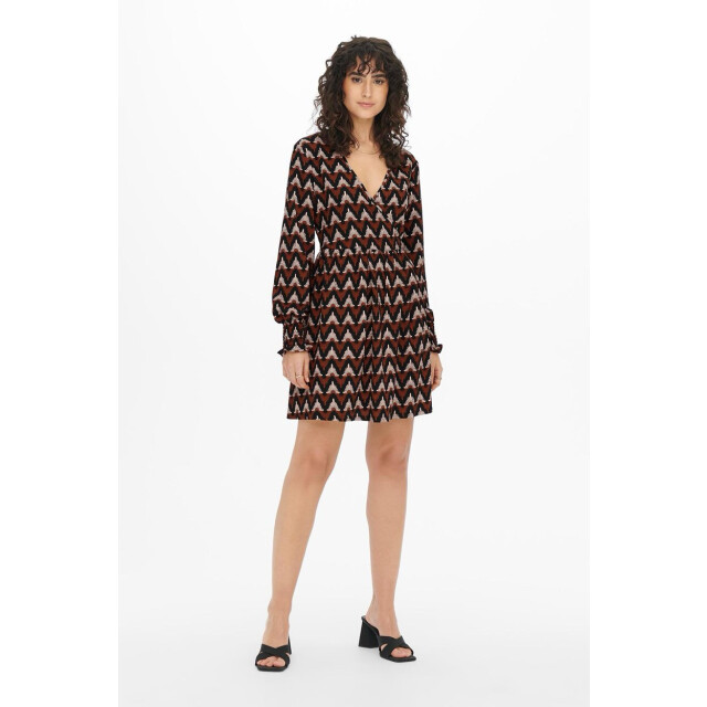 Jacqueline de Yong Jdylotus ls wrap dress jrs dessin 4409.89.0313 large