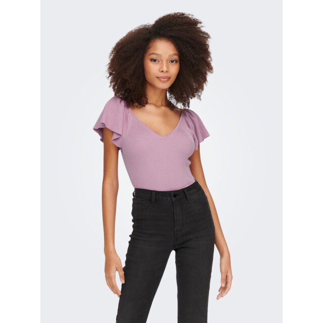Jacqueline de Yong Jdysabrina life ss pleat sleeve to mauve 4381.57.0001 large