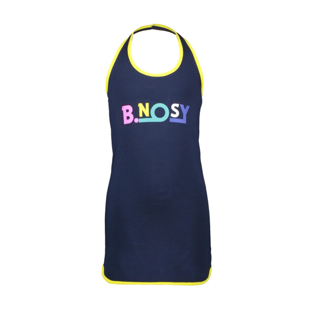 B.Nosy Girls dumbbell dress with dot aop and chest navy 2409.37.0077 large