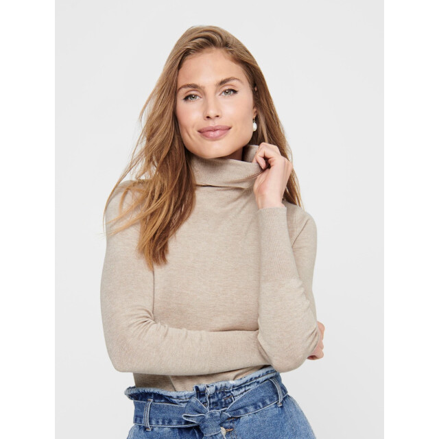 Only Onlvenice ls rollneck pullover knt. . 1952. beige 4219.05.0031 large