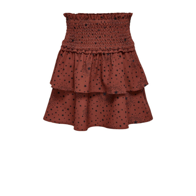 Only Konmolly layerd smock skirt cs ptm brique 2469.74.0001 large