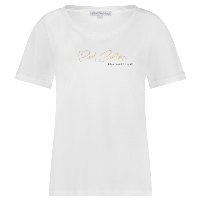 Red Button Tee temmy logo Tee Temmy Logo large