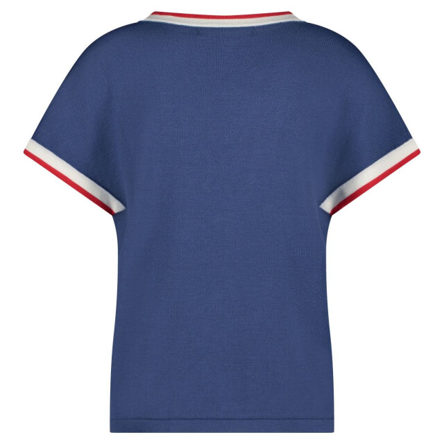 Red Button Jerry v-neck blue Jerry V-Neck Blue large