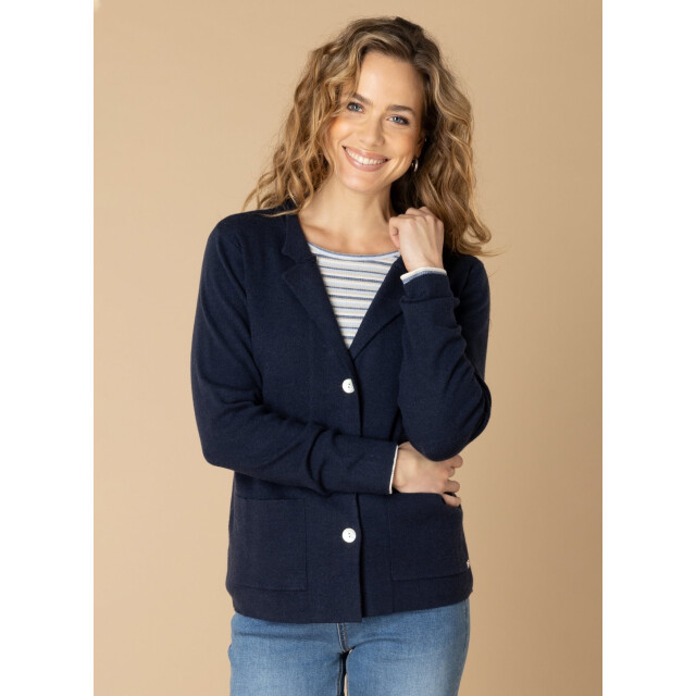 IVY BEAU Tyra vest donker blauw Tyra vest donker blauw large