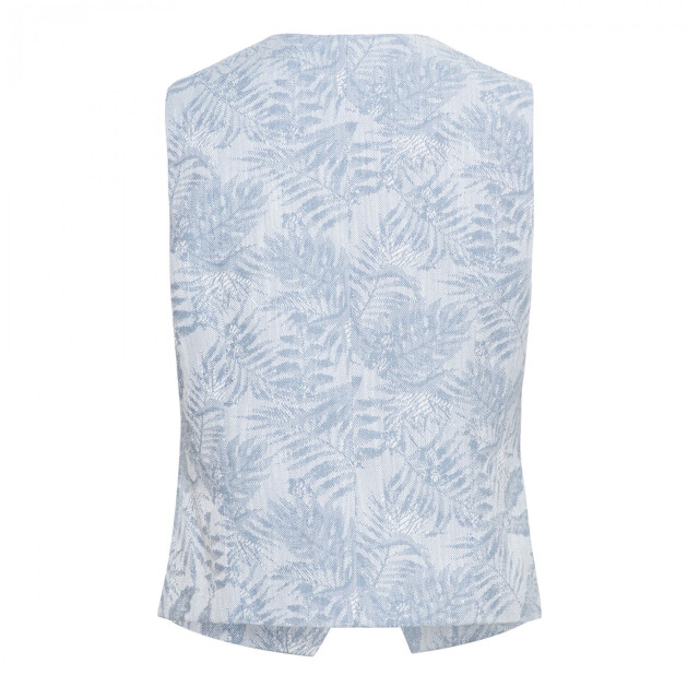 &Co Woman Gilet shelly blauw &Co woman gilet shelly blauw large