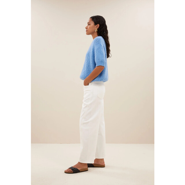 By-Bar Amsterdam 25118036 begum white pants 25118036 begum white pants large