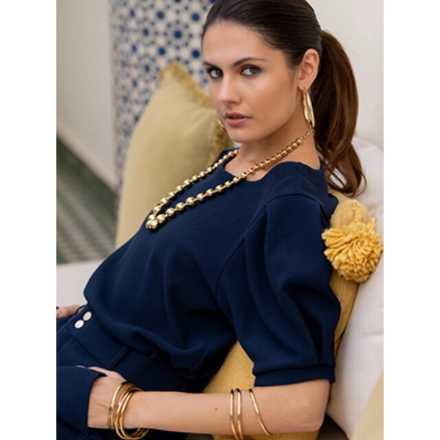 Geisha Top 52082-21- 52082-21-navy large