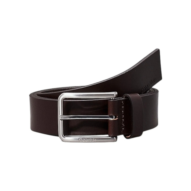 Calvin Klein Leren riem Calvin Klein Bruin Leren Riem large