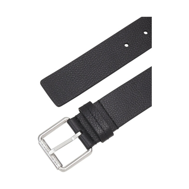 Calvin Klein Pebble riem Calvin Klein Zwart Pebble Riem large