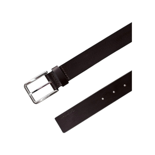 Calvin Klein Leren riem Calvin Klein Bruin Leren Riem large