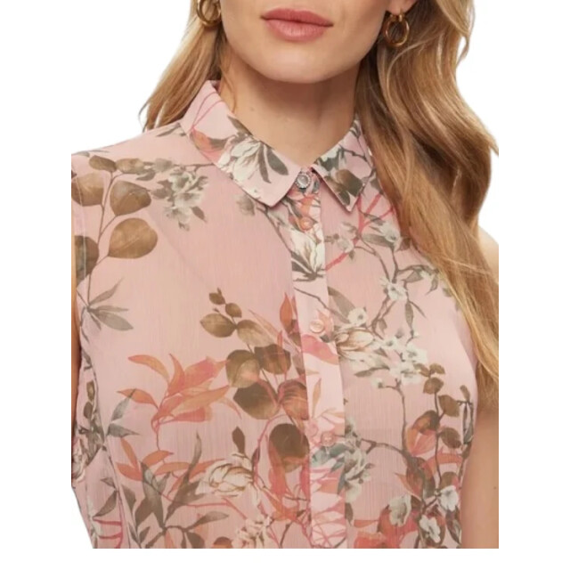 Guess Mouwloze bloemen top Guess Mouwloze Bloemen Top large