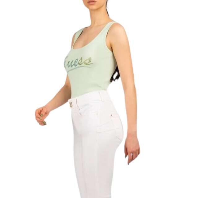Guess Top met logo Guess Groen Top met Logo large