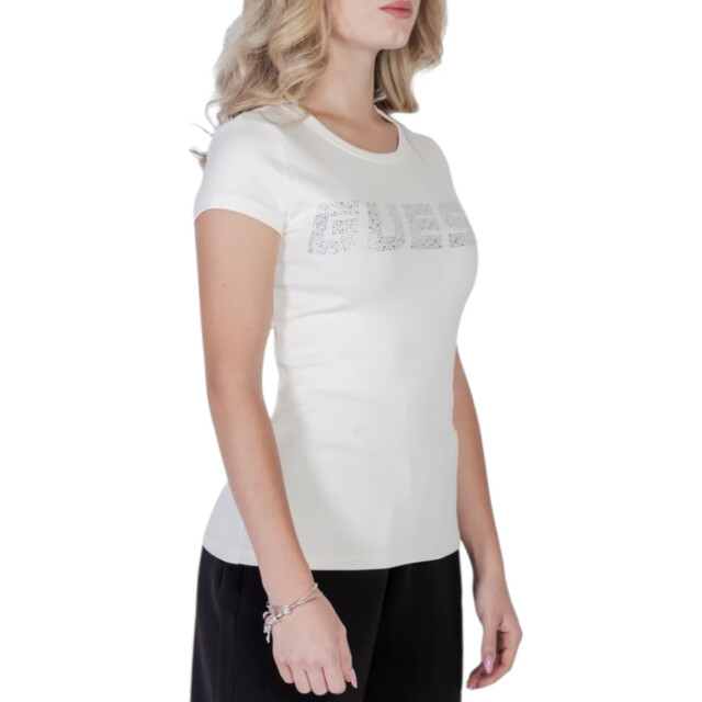 Guess Kiara t-shirt met logo Guess Wit Kiara T-shirt Met Logo large