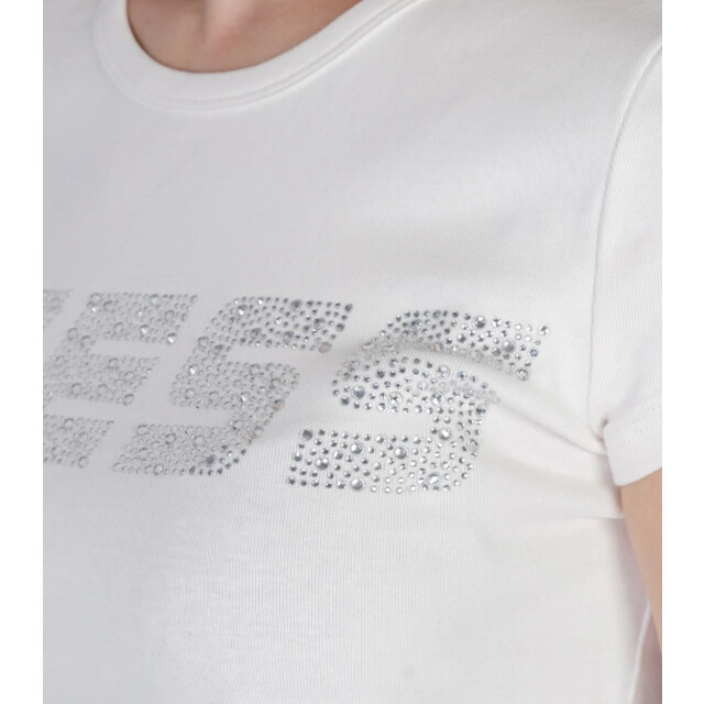Guess Kiara t-shirt met logo Guess Wit Kiara T-shirt Met Logo large