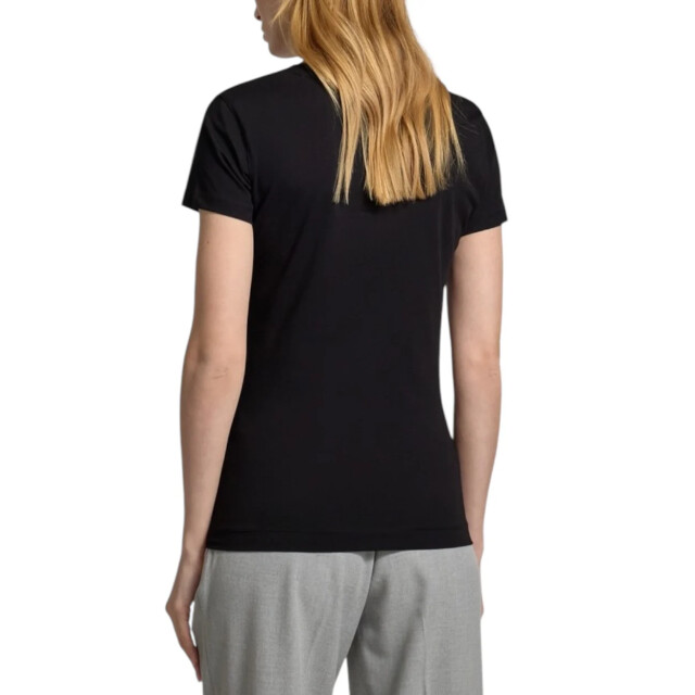 Guess Triangle logo t-shirt Guess Zwart Triangle Logo T-shirt large