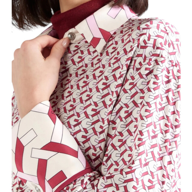 Guess Logo print blouse Guess Roze Logo Print Blouse large