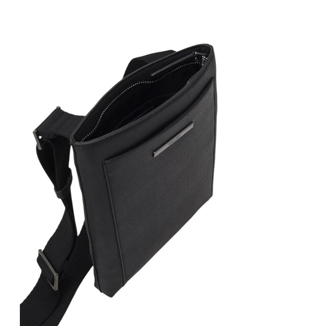 Calvin Klein Flatpack unisex crossbodytas Calvin Klein Zwart FLATPACK UNISEX Crossbodytas large