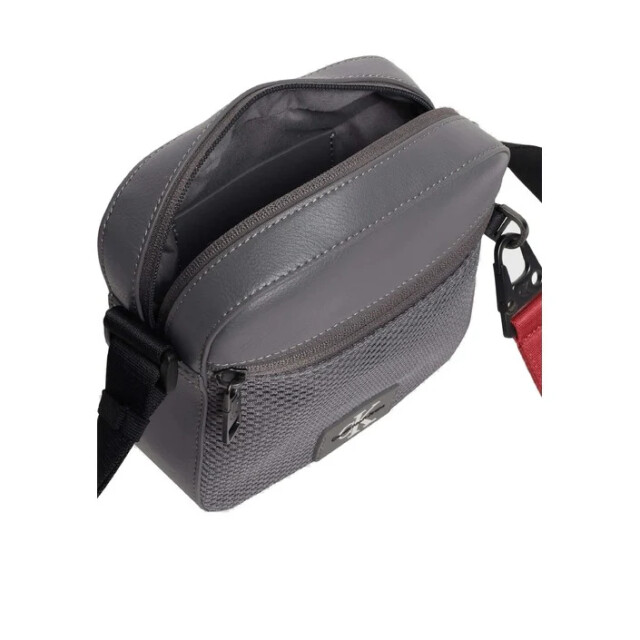 Calvin Klein Tagged square camera tas Calvin Klein Grijs Tagged Square Camera Tas large