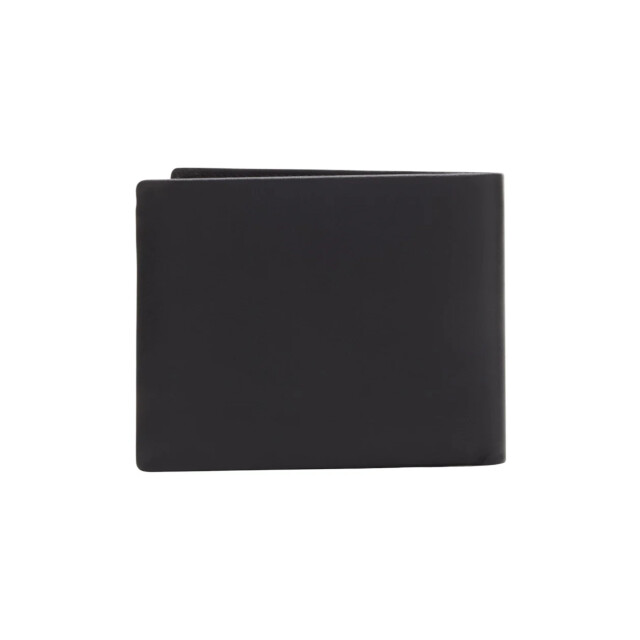 Guess New boston leren billfold portemonnee Guess Zwart New Boston Leren Billfold Portemonnee large