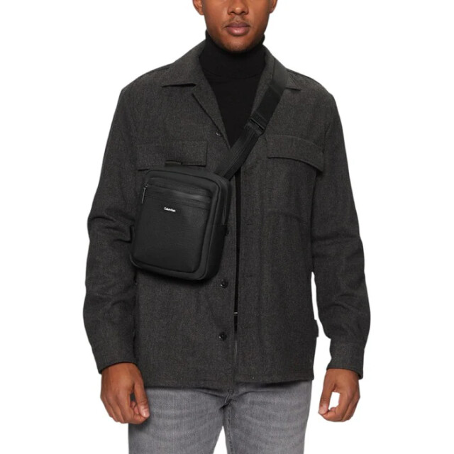 Calvin Klein Reporter tas Calvin Klein Zwart Reporter Tas large