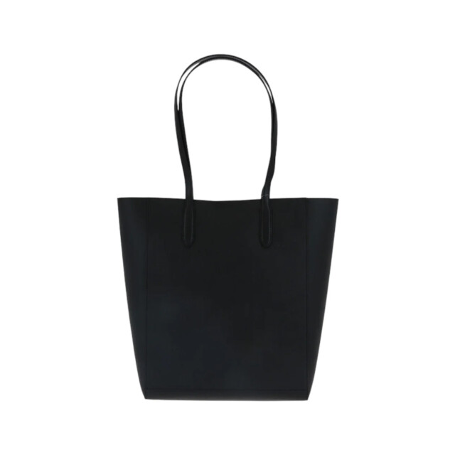 Michael Kors Saffiano tote tas Michael Kors Zwart Saffiano Tote Tas large