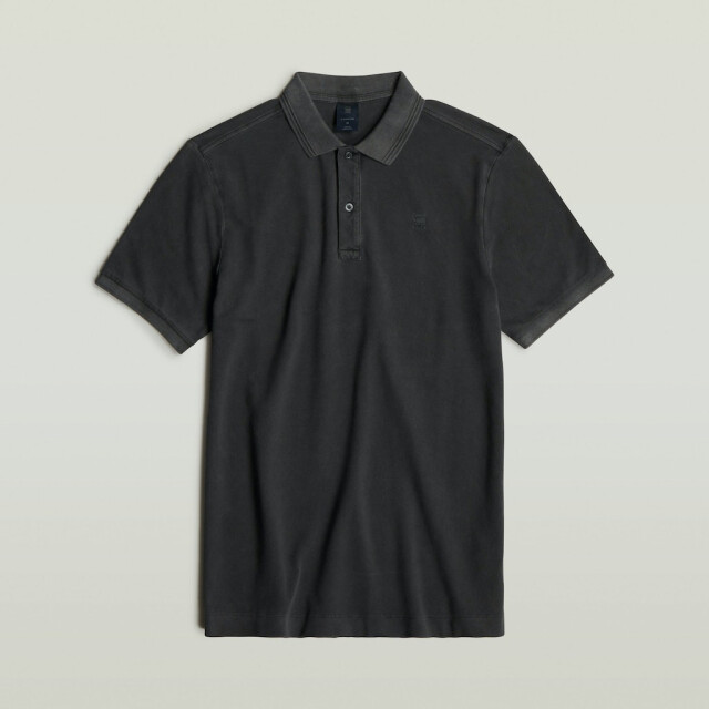 G-Star dunda overdyed slim polo d11595-d756 b564 dk gd 05311.991.0011 large
