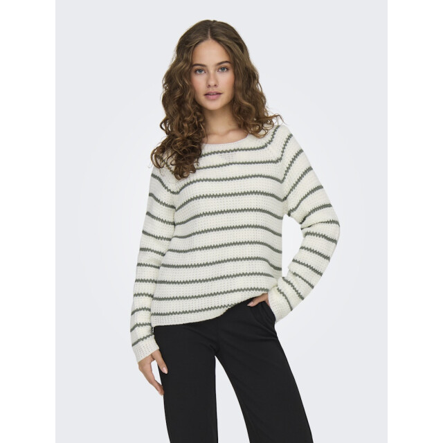Jacqueline de Yong ellen l/s oneck raglan pullover 15312077 sea spray 06712.315.0217 large