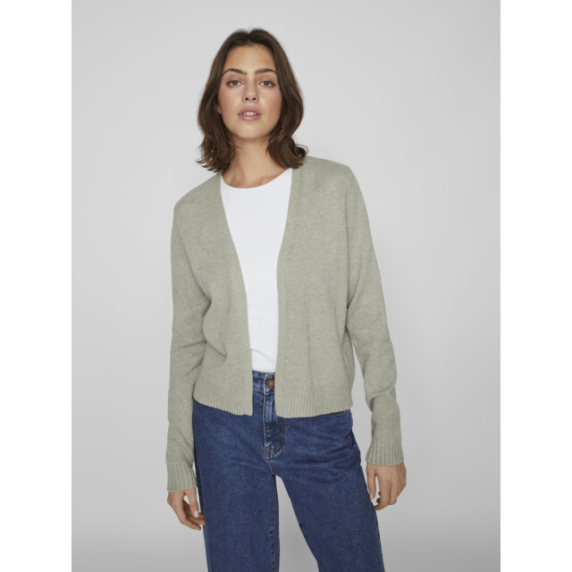 Vila viril short l/s knit cardigan-noos 14060800 oil green 06741.369.0013 large
