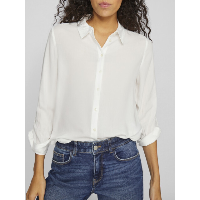 Vila virosa l/s shirt noos 14102674 cloud dancer 06615.100.0083 large