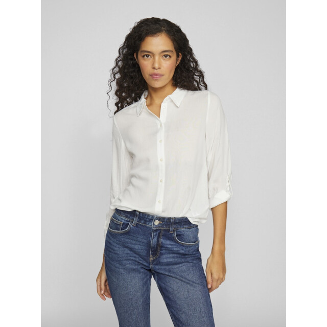 Vila virosa l/s shirt noos 14102674 cloud dancer 06615.100.0083 large